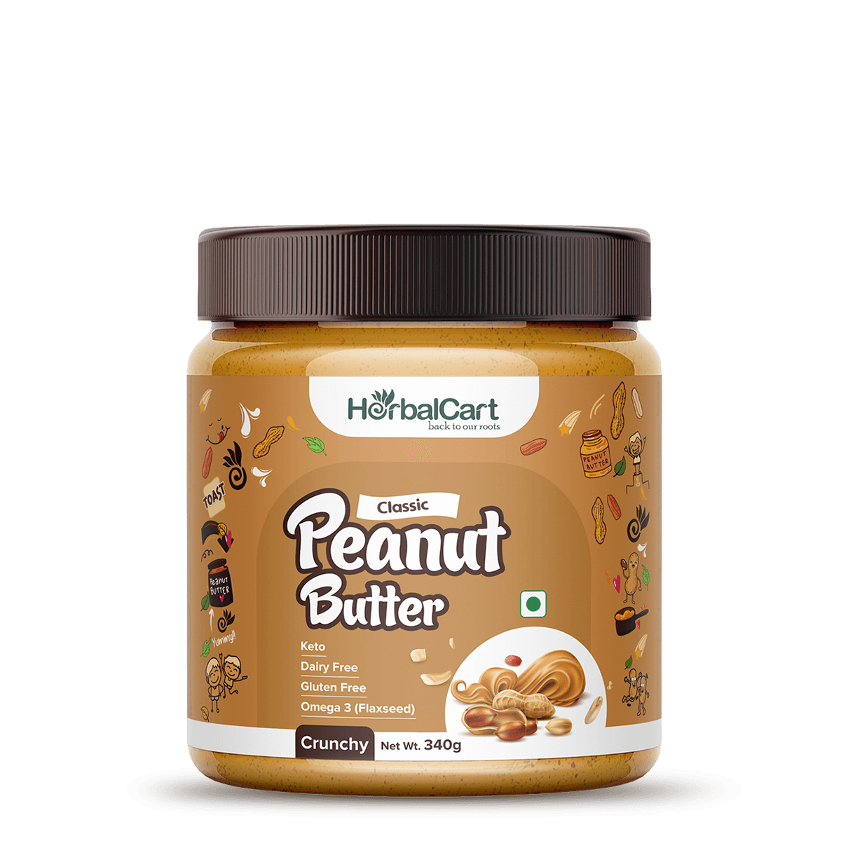 Classic Peanut Butter Crunchy (1kg-340g)