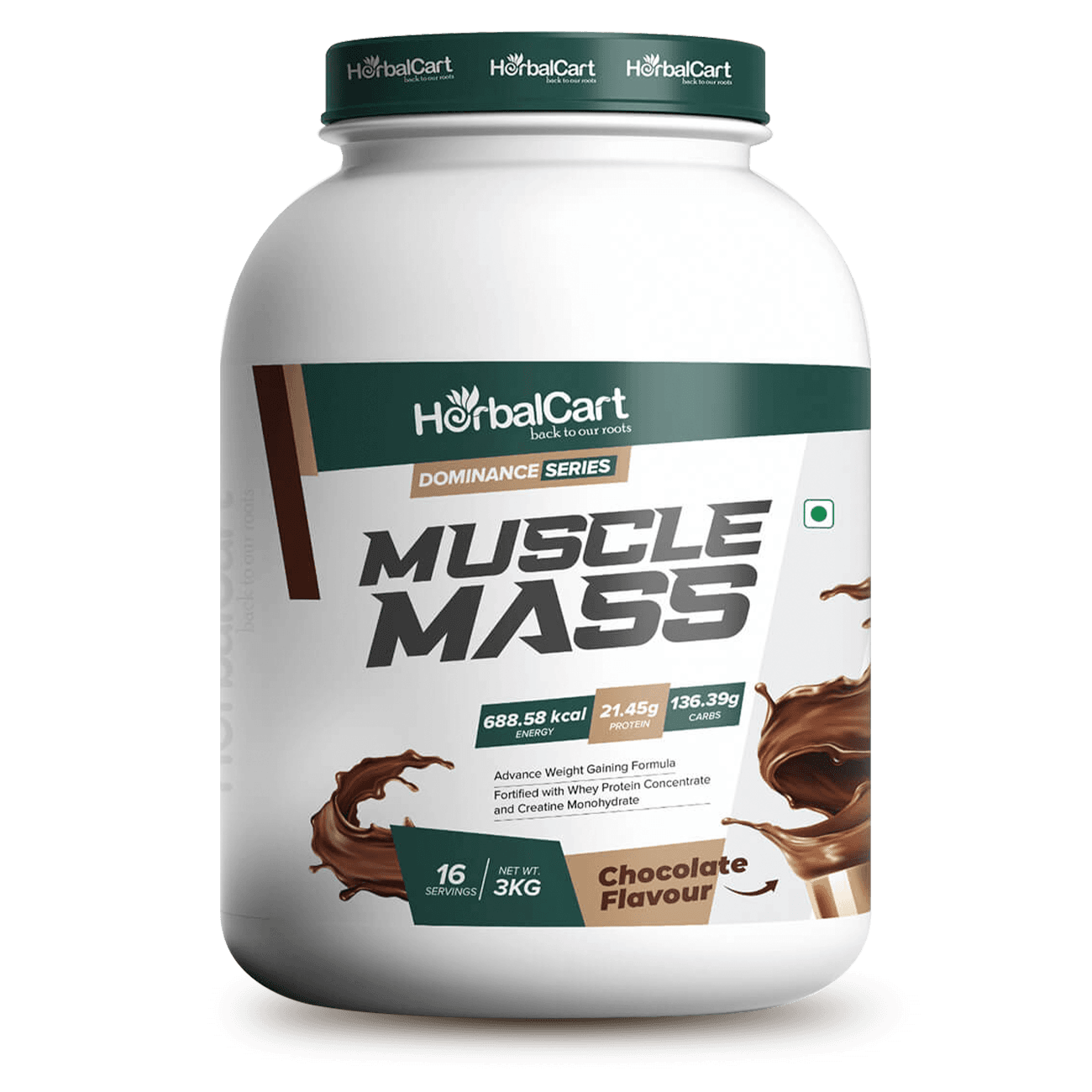 Muscle Mass Gainer Chocolate Flavour (3kg)