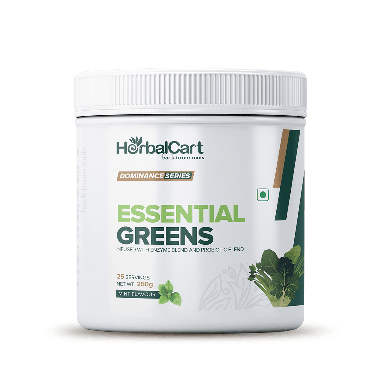 Essential Greens, Mint Flavour (250g)