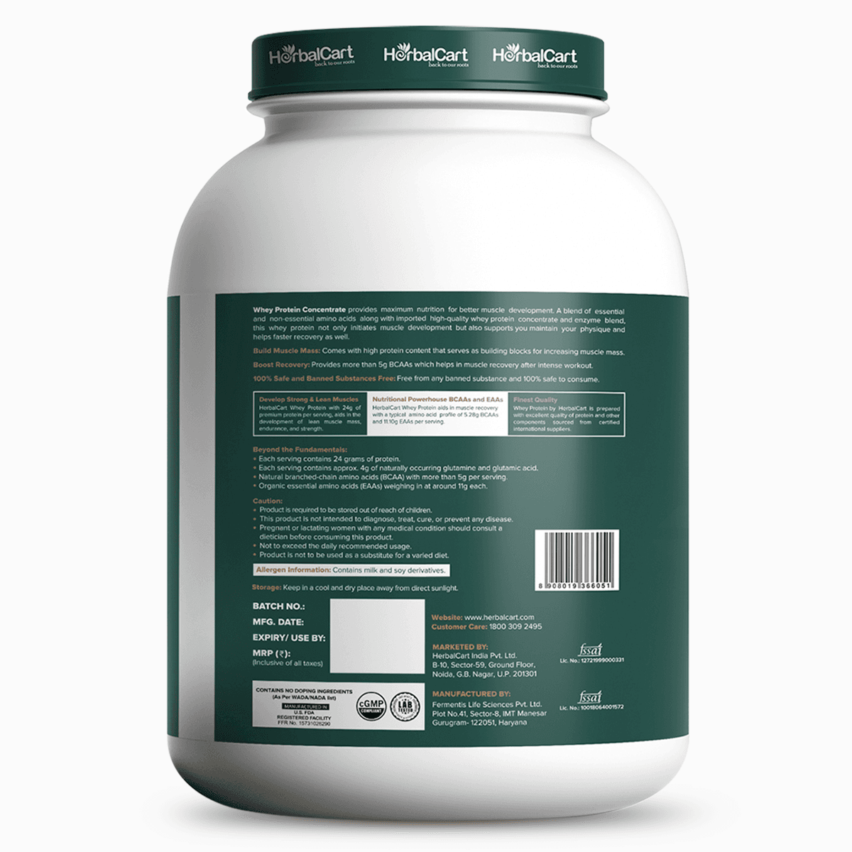 Whey Protein Concentrate, Mango Flavour (1kg-2kg)