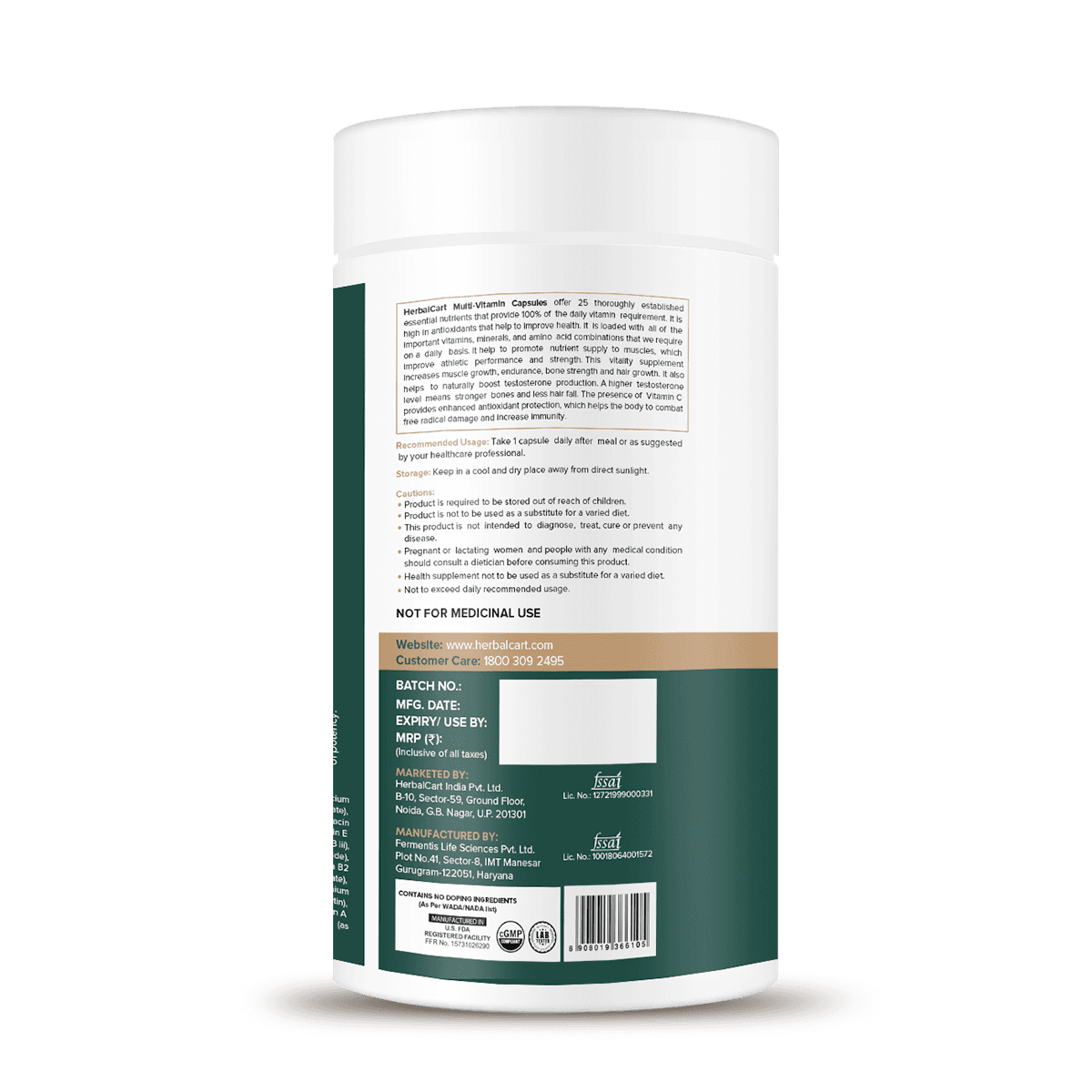 Multivitamin Capsules (60pc)