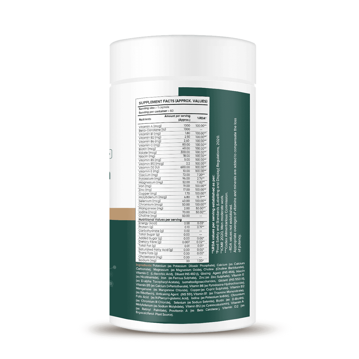 Multivitamin Capsules (60pc)