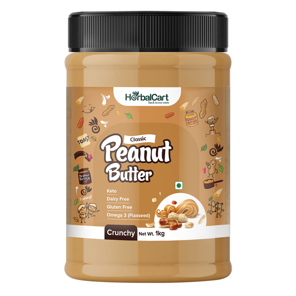 Classic Peanut Butter Crunchy (340g-1kg)