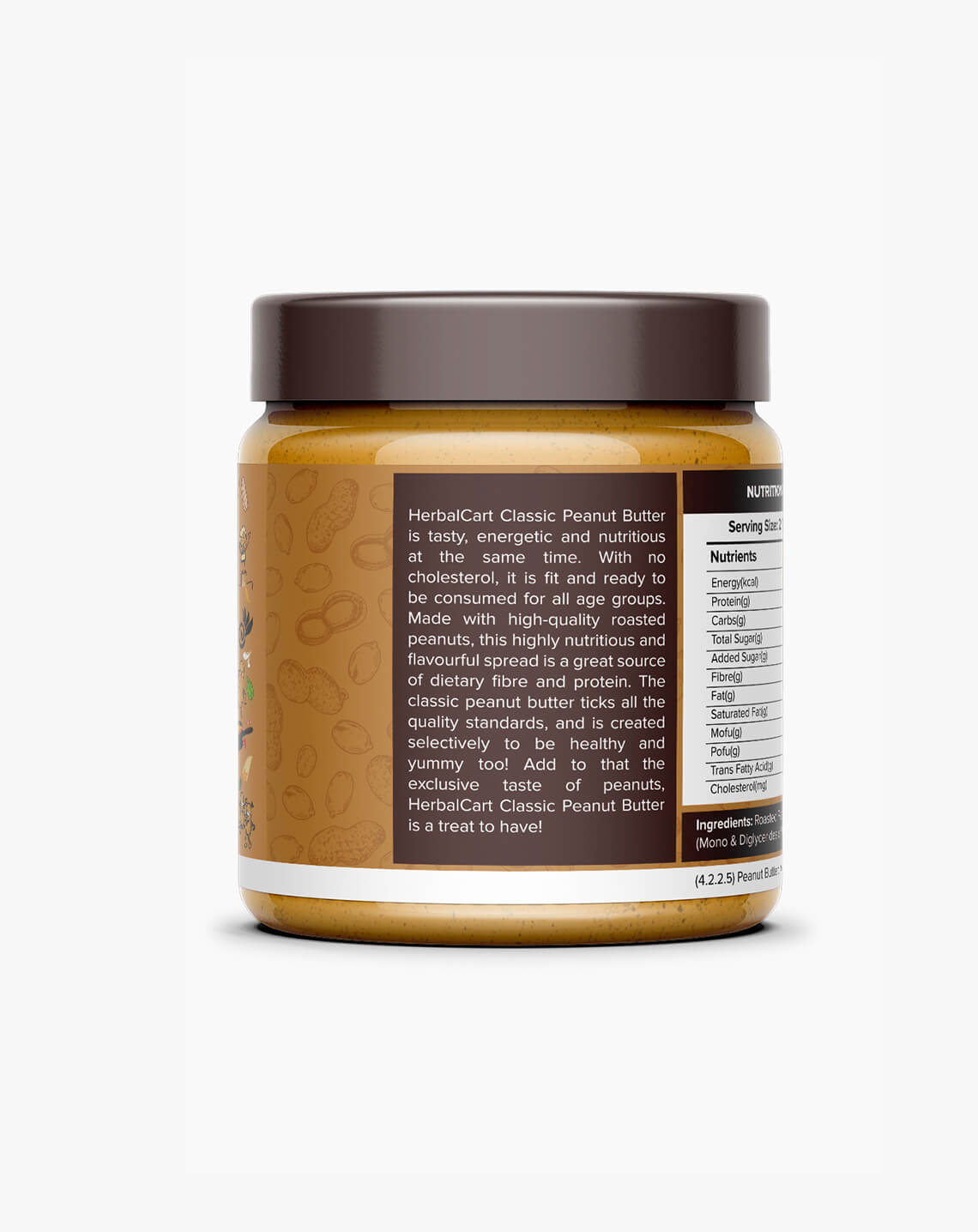 HerbalCart - Classic Peanut Butter Crunchy (1kg-340g)