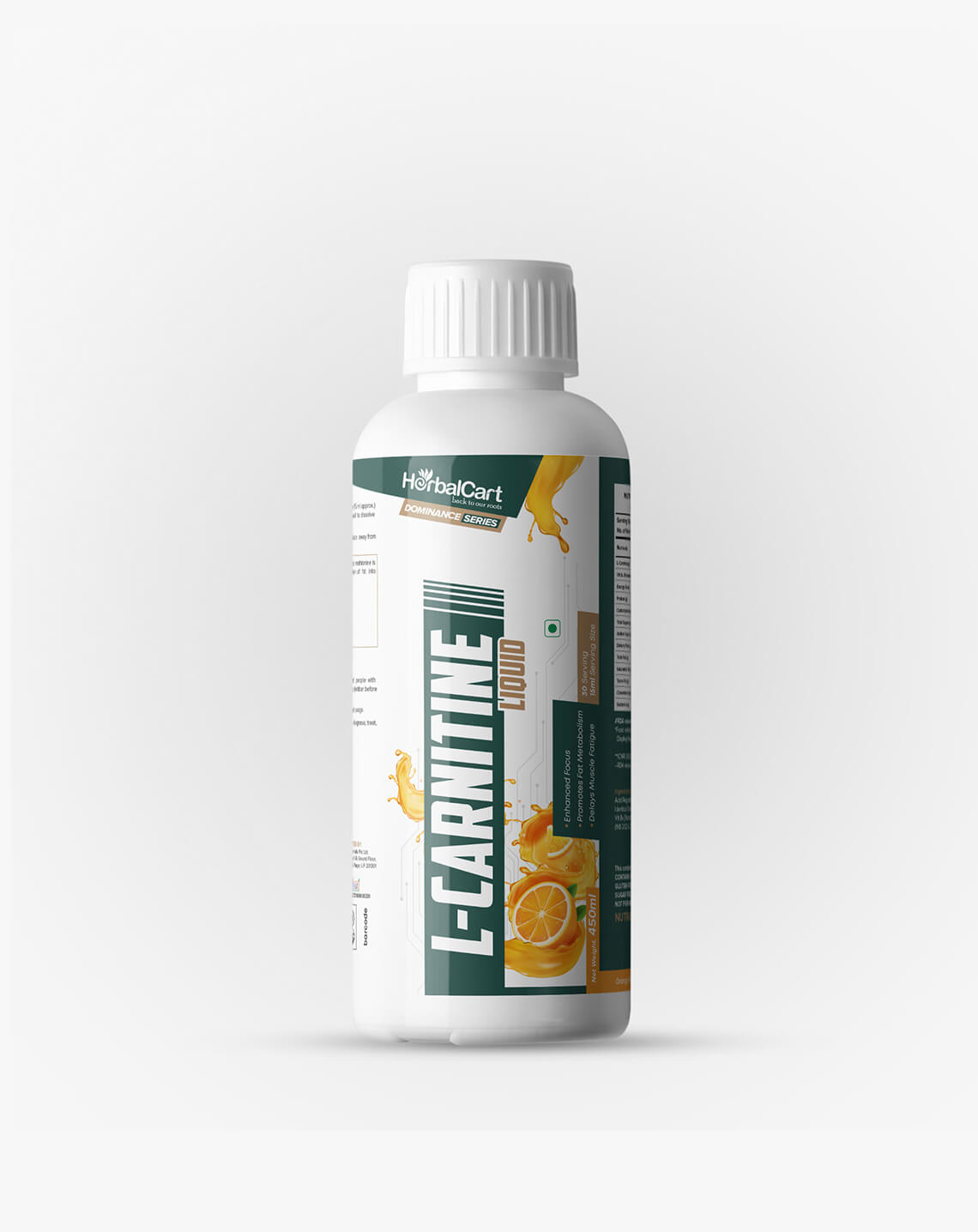 L-Carnitine Liquid- Orange Flavour